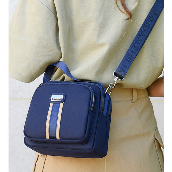 Mobilväska med Crossbody-rem Marinblå