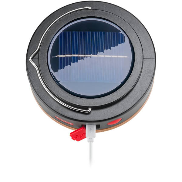LED-solcellcampinglampa med IR-fjärrkontroll