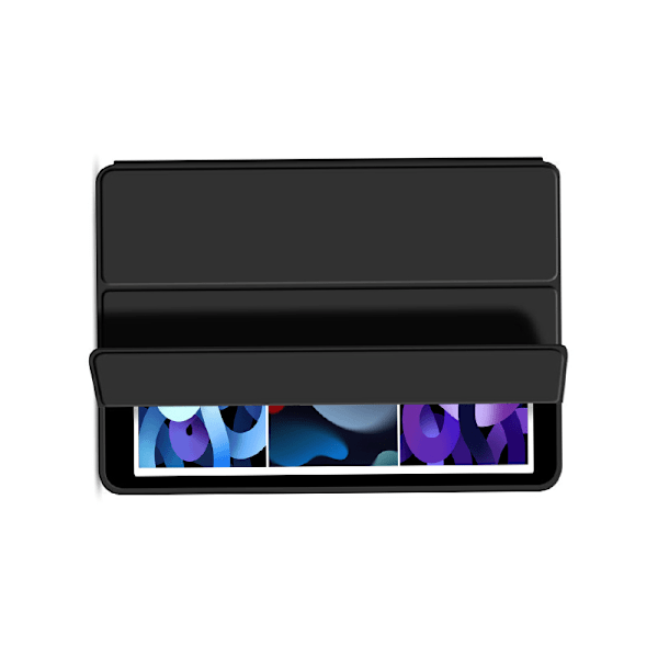 Elegant Svart Tri-Fold Fodral för iPad iPad 2018-2021
