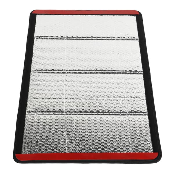 Foldbar RV Dørvinduesgardin 63x43cm Reflekterende Isolering