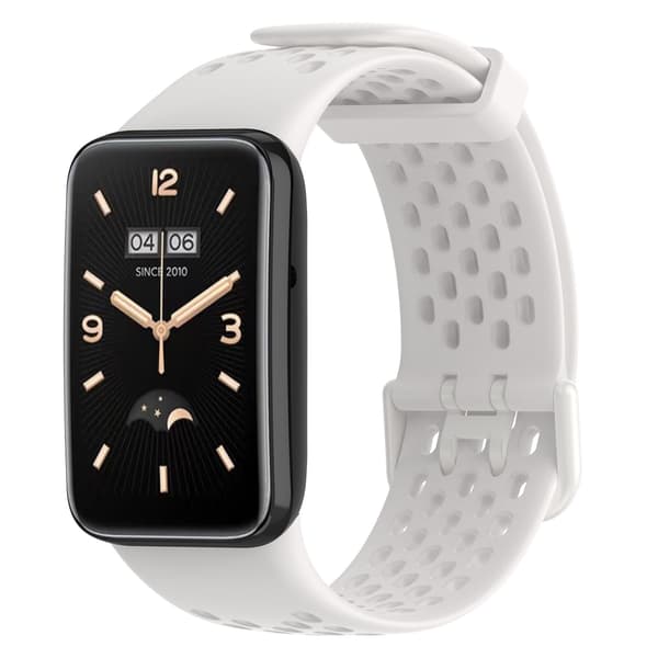 Silikone urrem til Xiaomi Band 7 Pro White White