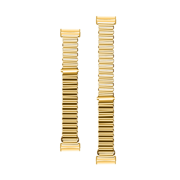 Klockarmband i Rostfritt Stål Fitbit Versa 3 / Versa 4 / Sense 2 Guld