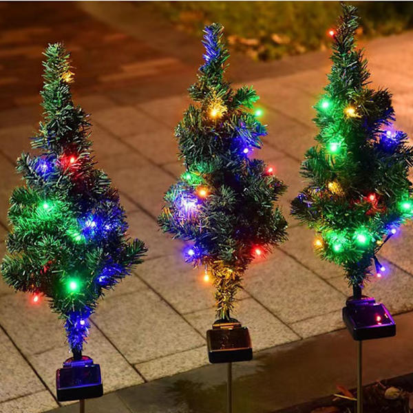 Solar Christmas Tree Lights - Set om 2