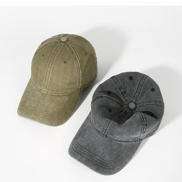 Vintage baseball-lippis Black Black