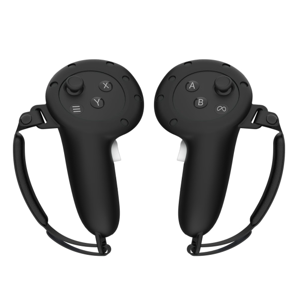 Controller Grips Protector kompatibel med Oculus Meta Quest 3 Svart