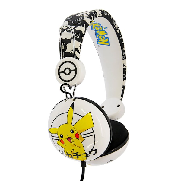 POKEMON Hörlur Dome Tween On-Ear 90dB Japansk Pikachu