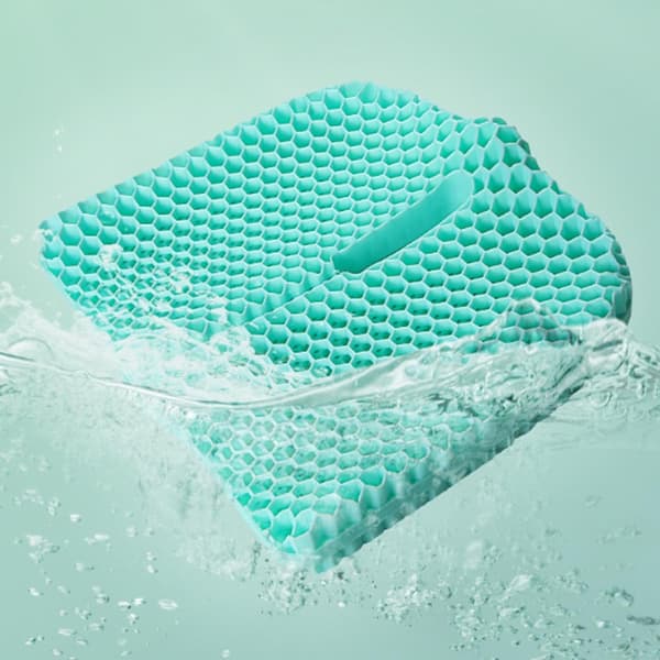 Dubbel Honeycomb Gel Sittdyna - Andningsbar & Tryckavlastande