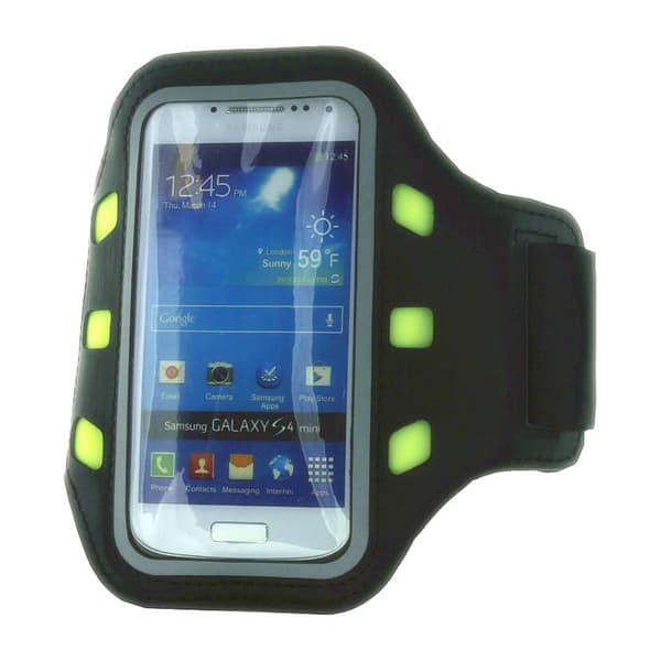 Sportarmband LED Universal S/M ex. iPhone5 Svart