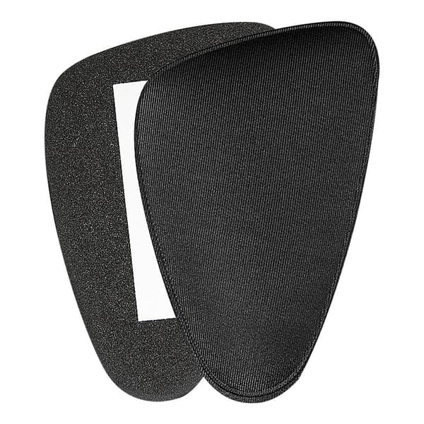 Beige Forefoot Cushions - Knit Fabric & Sponge Material Black Black
