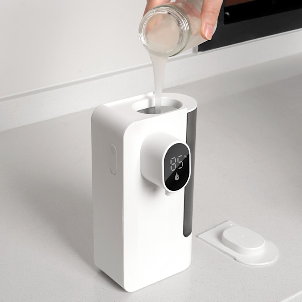 S12 Smart Sensor Væskedispenser: Berøringsfri Hygiejne Hvid