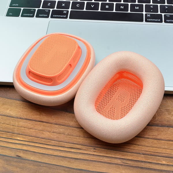 Öronkuddar för Apple AirPods Max, 2-pack Orange Orange