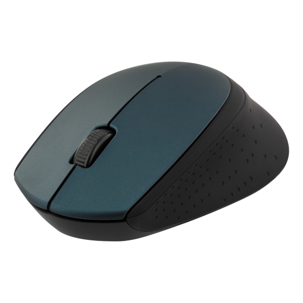 Wireless optical mouse 2.4GHz, 3 buttons w/ a scroll, green