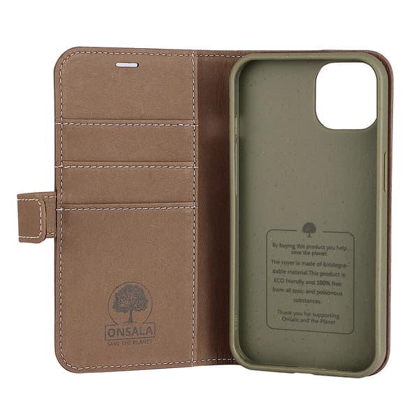 ECO Wallet iPhone 13 Brun