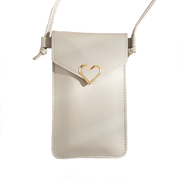 Crossbody puhelinlaukku LightGrey LightGrey