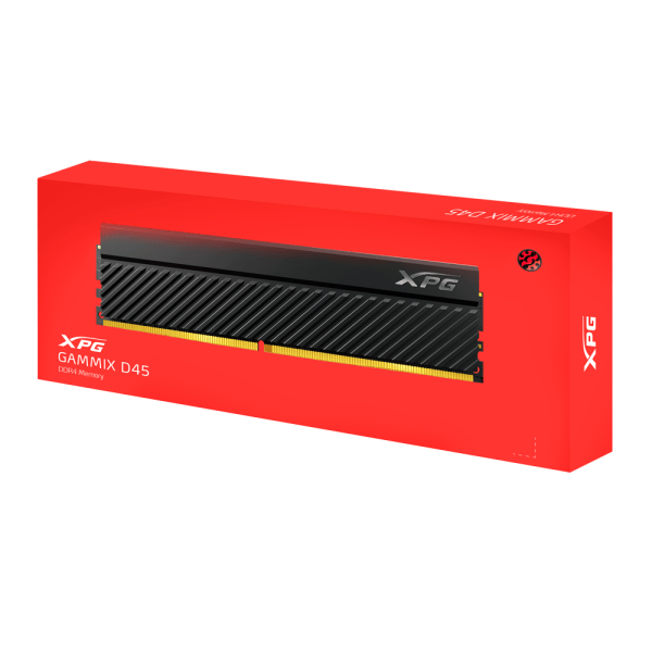 ADATA XPG GAMMIX D45 8 GB, DDR4, 3200 MHz, PC/server, registrerat nr, ECC nr