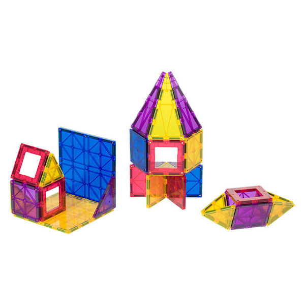 Magneettilaatat 3D Playmags 165 - 32 kpl setti