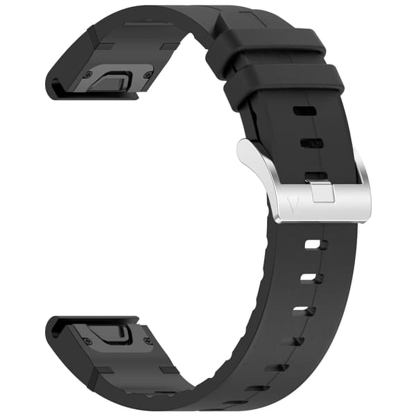 Klockarmband för Garmin Smartwatch Black 20 mm Black 20 mm