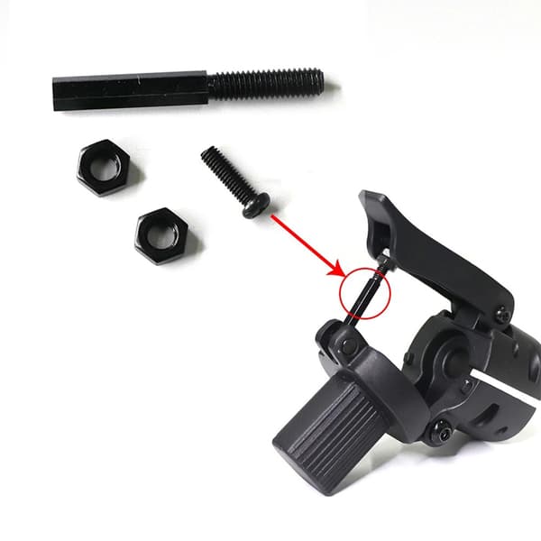 Akselin lukitusruuvisarja Segway Ninebot Max G30/G30D:lle Black Black