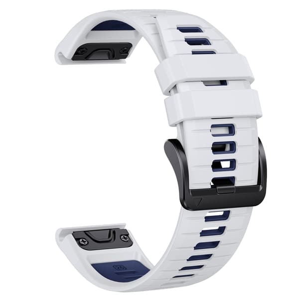 Snyggt snabbfäste för Garmin Fenix 7X Pro White + Blue White + Blue