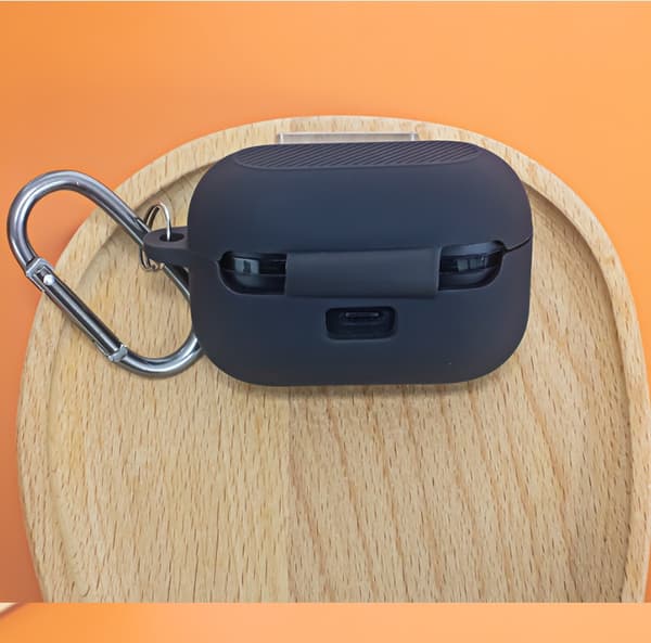 2024 Uuden TOZO NC9 Bluetooth-kuulokkeen silikonisuojakotelo Black Black