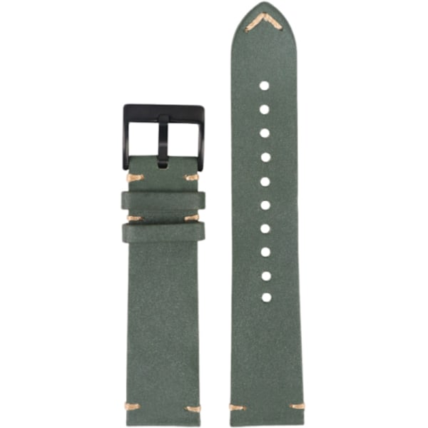 Armband i äkta Läder 22MM för Huawei GT4 Pro, GT4, Watch 4/3 Pro Grön