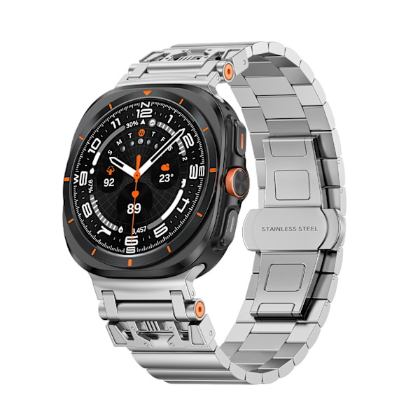 Klockarmband i rostfritt stål för Samsung Galaxy Watch Ultra - GD1024003 Silver