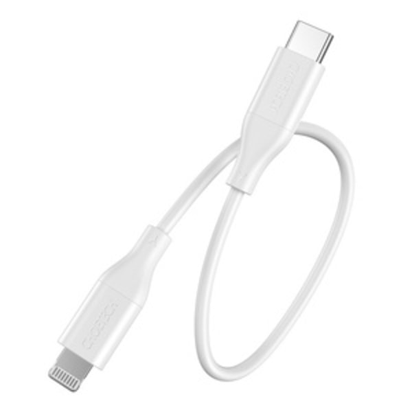 Kabel Choetech IP0040 USB-C till Lightning PD18/30W 1,2m (vit)