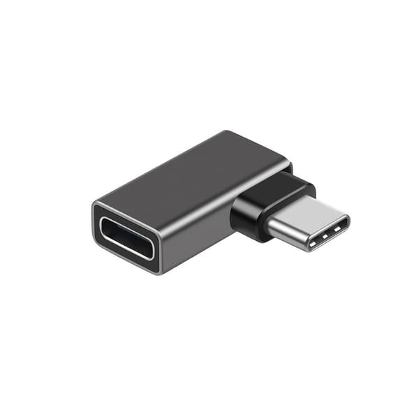 Type-C till USB4 Adapter: Hane till Hona Vinklad Konverterare, Stöder 240W Laddning & 40Gbps Data