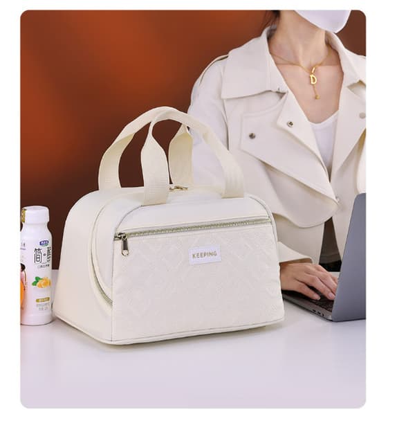 Isoleret Madpakke til Arbejde Beige Beige