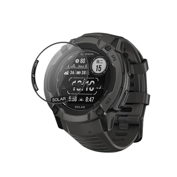 3D-kaareva pehmeä näytönsuoja Garmin Instinct 2X:lle - 2 kpl