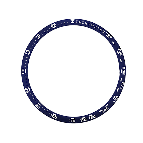 Stilfuld Bezel til Amazfit GTR 47mm Blue Blue