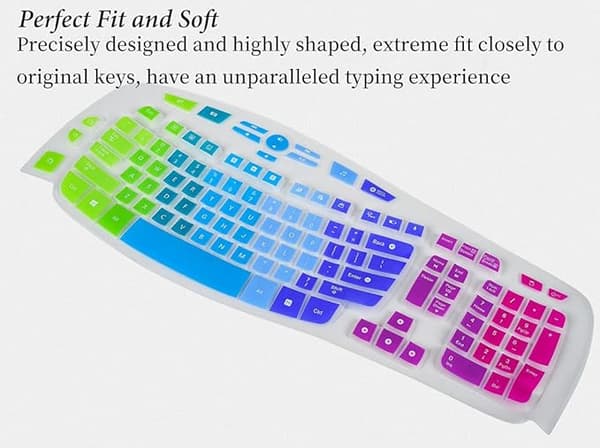 Logitech MK350 trådløs Bluetooth-tastaturbeskytter MultiColor MultiColor