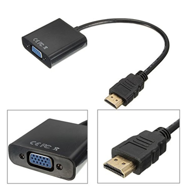 INF HDMI till VGA kompatibel adapter