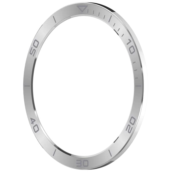Premium Silver Bezel för Garmin Tactix 8 51mm Solar Edition