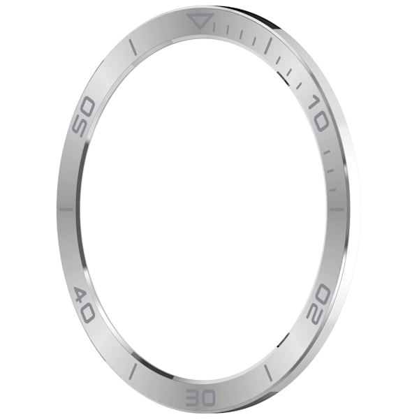 Premium Sølv Bezel til Garmin Tactix 8 51mm Solar Edition