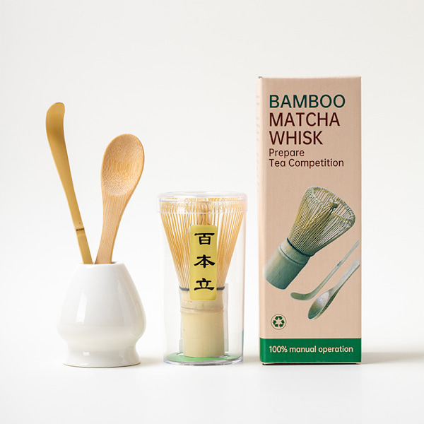 Matcha Visp Set SQ Litet Set 4st Glansig Vit Ny Box