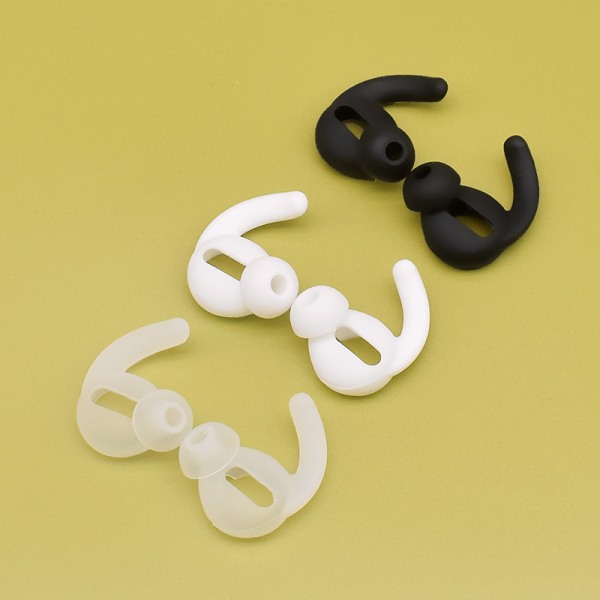 Öronkrokar öronproppar för bättre fäste för AirPods/AirPods 2 Transparent
