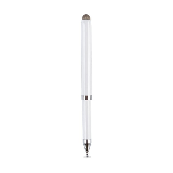 Universal Stylus Pen til Touchscreen-enheder - Hvid