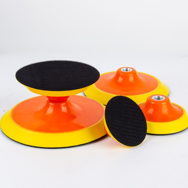 7 tommer 180 mm slibe- og poleringsskive med 16 huller