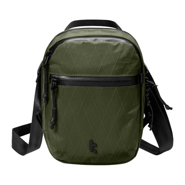 Tomtoc Aviator-T37 rejsetaske med skulderrem i VX21 X-Pac®, grøn