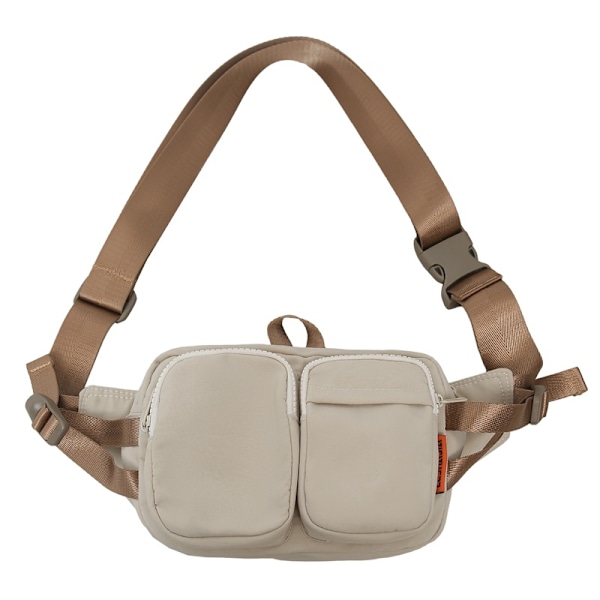 Ny Crossbody-väska med stor kapacitet Vit