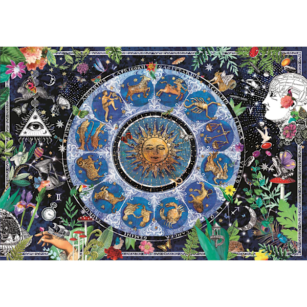Pussel 1000 Pcs CB High Quality Collection Astrological Chart