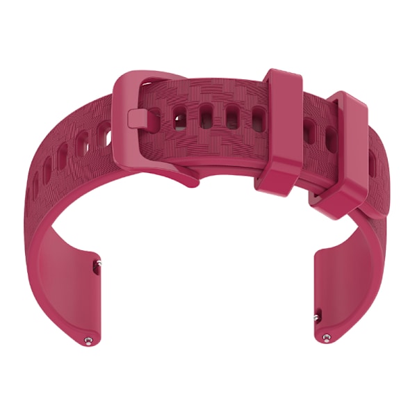 Silikoniranneke Garmin Vivoactive 4/3/Venu-kellolle Viininpunainen 20 mm