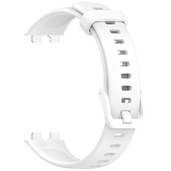 Silikone urrem til Huawei Band 10/9/8 White White