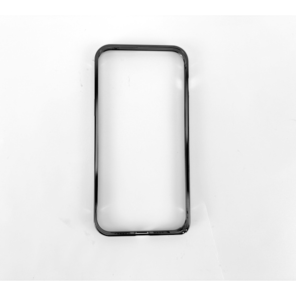 Aluminiumslegering Bumper Case til iPhone 13 Pro Max Black Black