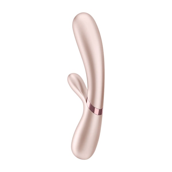 Satisfyer Hot Lover uppvärmd vibrator rosa och guld