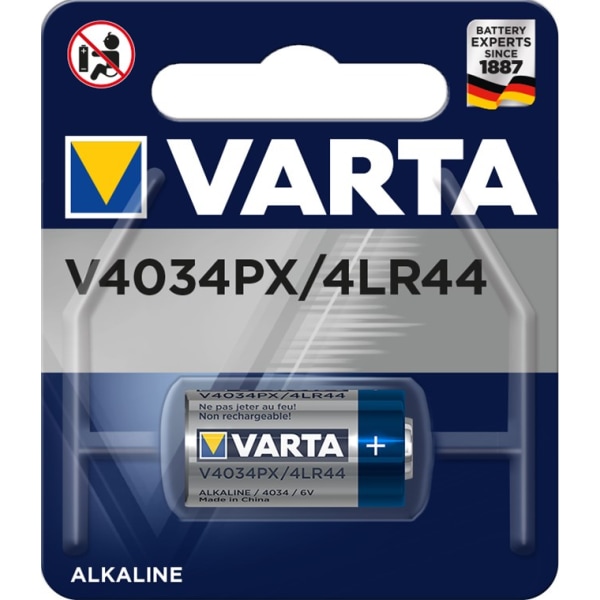 Varta 4LR44 (4034) batteri, 1 st. blister