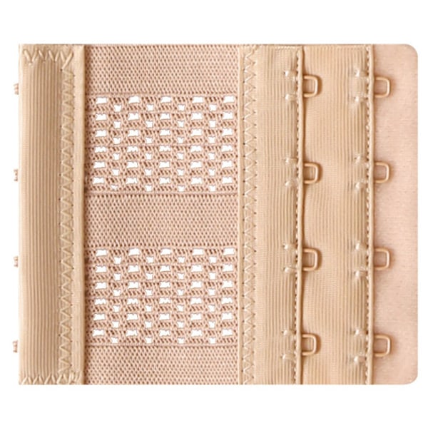 2-pack BH-förlängare, Elastiska BH-bandförlängare Beige Beige