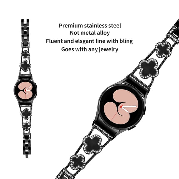 Urrem til Samsung Galaxy Watch 4/5/6 Black Black