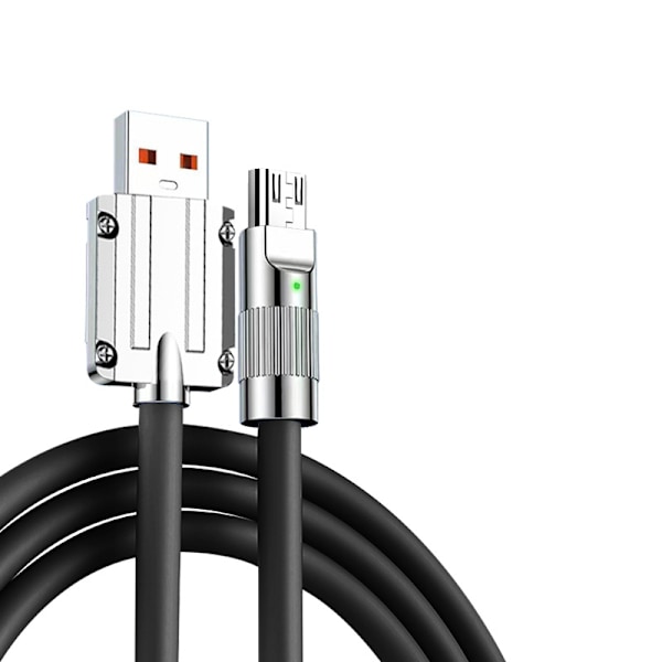 Android Micro USB -kaapelin latauskaapeli 120 W pikalataus ja tiedonsynkronointi 480 Mbps Monivärinen 1,5 milj